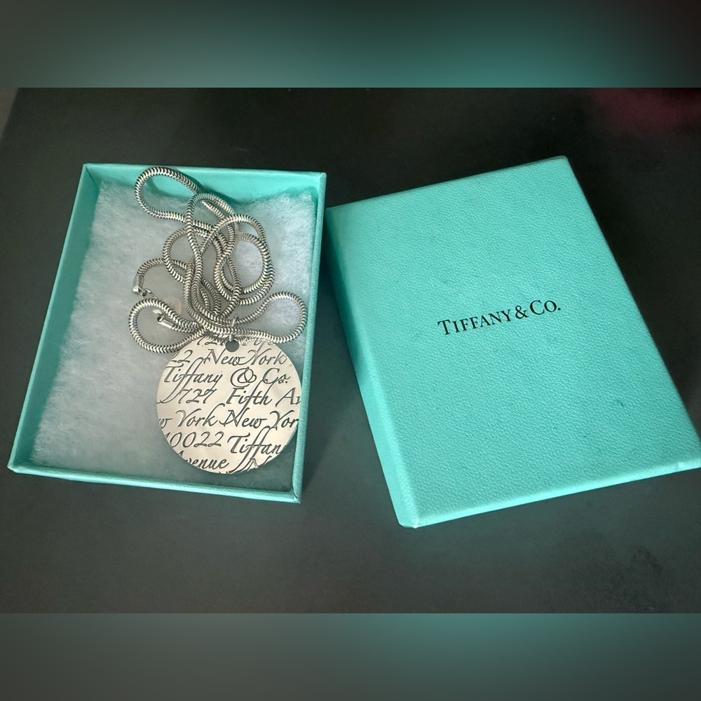 Tiffany & Co. Silver Necklace!!!